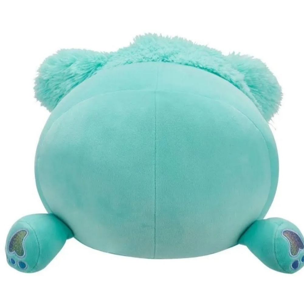 Squishmallows 18" Large Plush Joelle Teal Bigfoot Sleepamallows - Picture 2 of 3